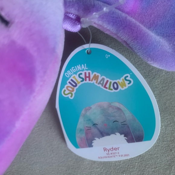 Spring tie dye bunny squishmallow - Picture 2 of 3